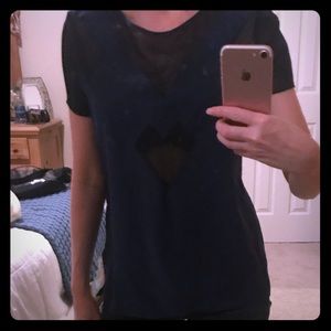 Sandro Navy Blue Top~1